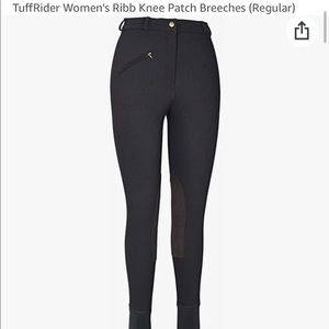 TuffRider Dark Gray Riding Breeches sz 24